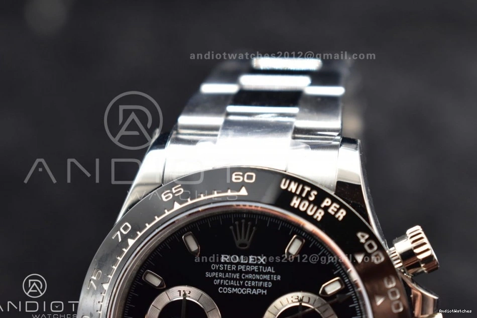 SH Dial 1:1 733 SS and Daytona Case Black Trendy Best 904L Edition APSF 116500 Bracelet 0302